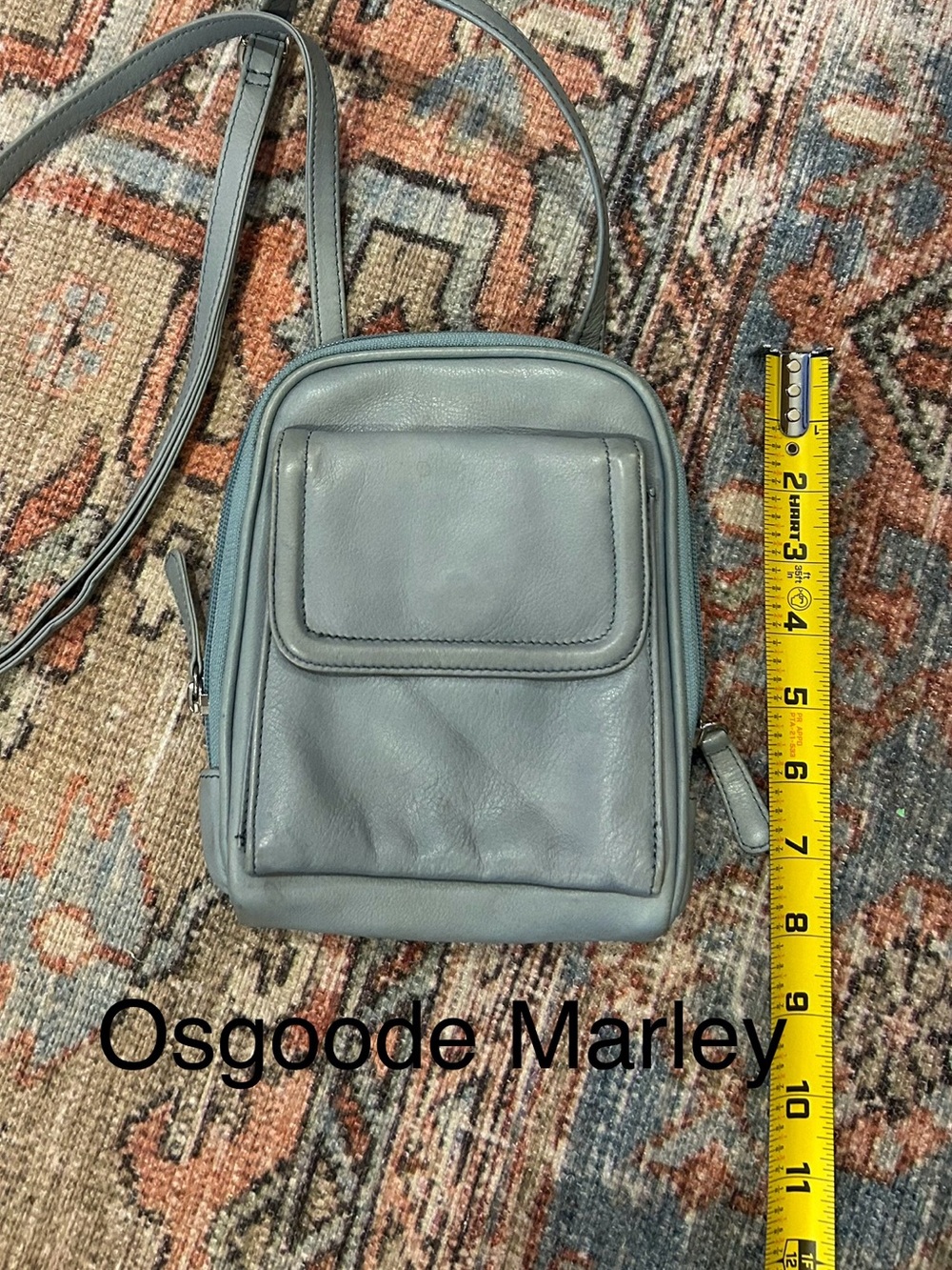 Osgoode Marley RFID Mini Organizer in light Blue